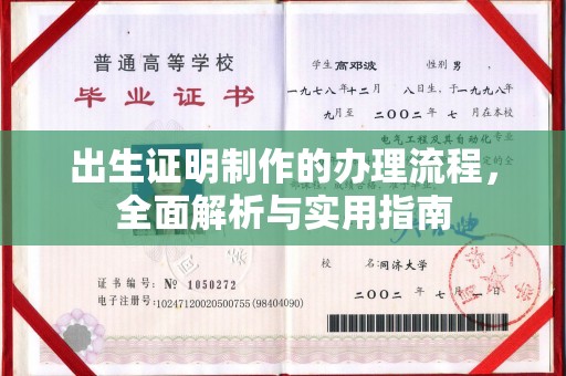 海伦出生证明制作的办理流程，全面解析与实用指南